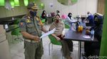 Satpol PP Sidak Prokes di Kawasan Fatmawati