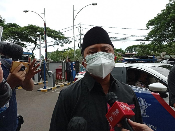Ustaz Yusuf Mansur mendatangi RS YARSI, tempat Syekh Ali Jaber meninggal dunia