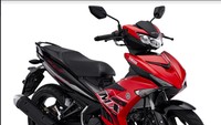 Tiga warna teranyar The King of Street yang diperkenalkan adalah Aggressive Red, yang merupakan pilihan yang cocok buat kalangan muda yang ingin merasakan sensasi berkendara dan jadi pusat perhatian. Foto: dok. Yamaha Indonesia