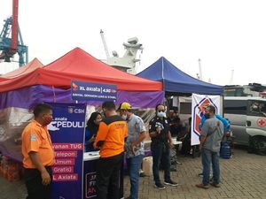 XL Perkuat Sinyal di Lokasi Jatuhnya Sriwijaya Air SJ182