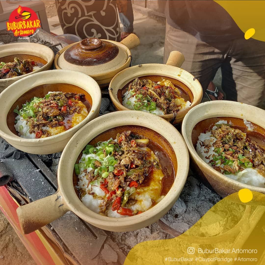 Bubur Bakar, Sensasi Baru Makan Bubur Ayam yang Ngehits