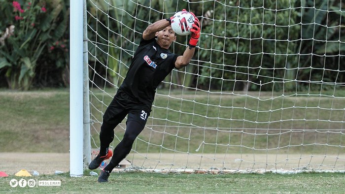 Kiper PSS Sleman, Ega Rizky Pramana.