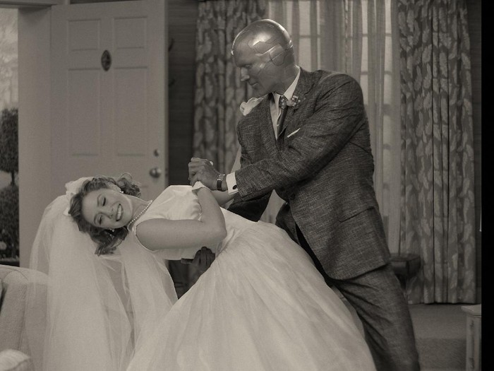 Elizabeth Olsen di WandaVision