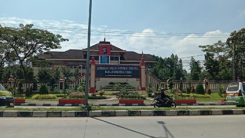 Gedung Polda Sumut (Ahmad Arfah-detikcom)