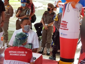 Gubernur Olly Batal Jadi Orang Pertama yang Divaksin Corona di Sulut