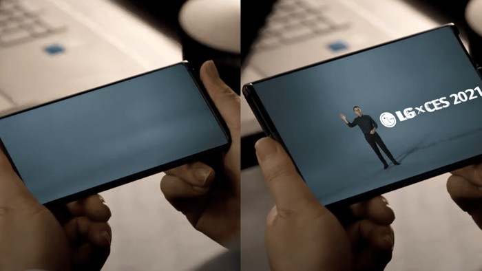 HP Layar Gulung LG