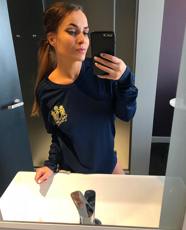 Tak banyak informasi mengenai Katrina Maria. Namun ia diketahui berasal dari Denmark. Foto: Instagram @katrina.maria