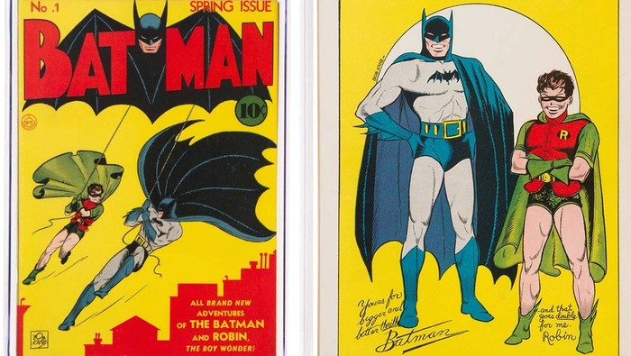 Komik Batman #1 (1940) Laku Terjual Rp 30,8 miliar