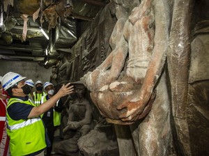 Relief Sarinah Diyakini Karya Edhi Soenarso, Dihilangkan Terkait Politik