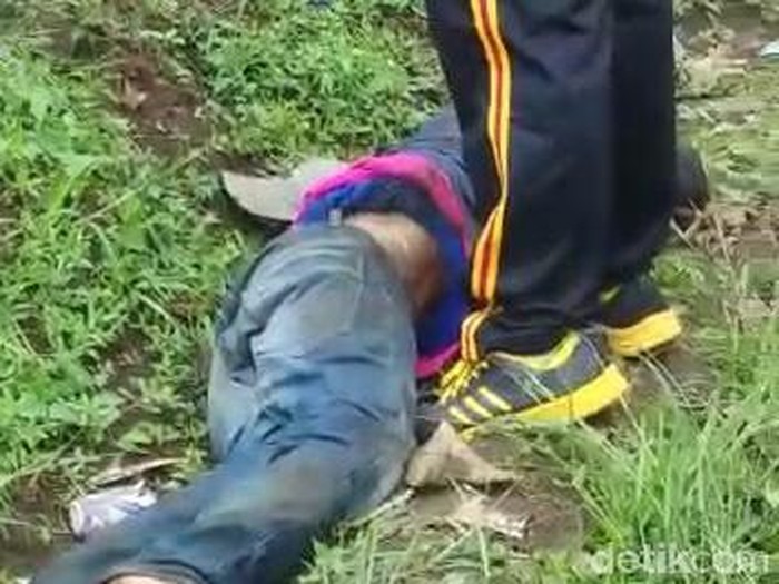 Pelaku curanmor di Cianjur pura-pura pingsan untuk hindari amukan massa