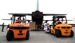 Pengiriman Bantuan Logistik ke Sulawesi Barat