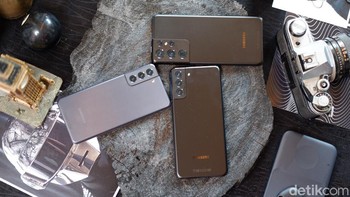 Paling menonjon Galaxy S21 Ultra. Foto: Adi Fida Rahman/detikINET