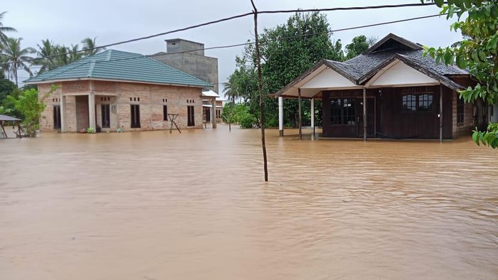 Sebanyak 21.990 jiwa dan 6.346 unit rumah di Tanah Laut, Kalsel, terendam banjir (dok BNPB)