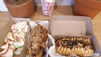 Selain hot dog, Snag and Shakes juga menawarkan aneka minuman shakes kekinian. Cocok buat pendamping hot dog! Foto: detikfood