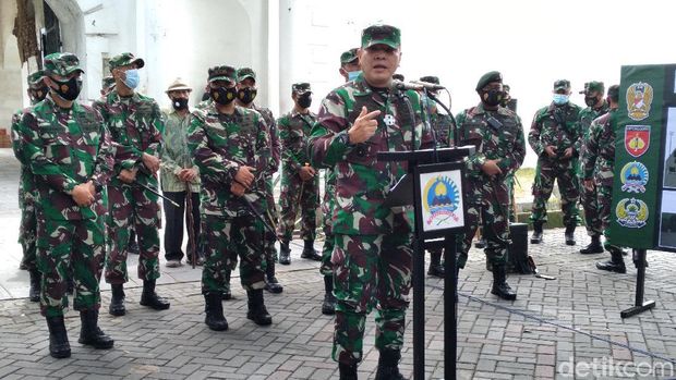TNI AD akan bangun rumah sakit lapangan (rumkitlap) COVID-19 di Benteng Vastenburg Solo, Jumat (15/1/2021).