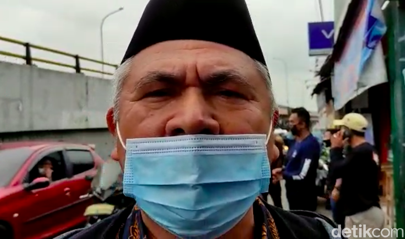 Tokoh masyarakat Ciputat, Kurniawan. (Taufieq Renaldi Arfiansyah/detikcom)