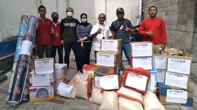 Bantuan untuk Korban Gempa Mamuju Mulai Disalurkan