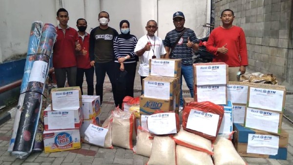 Bantuan untuk Korban Gempa Mamuju Mulai Disalurkan