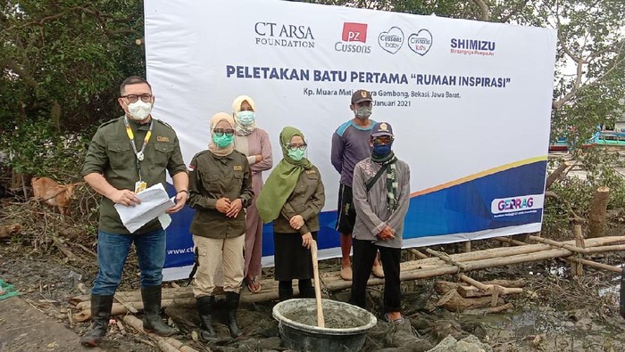 CT ARSA Foundation membangun Rumah Inspirasi di Bekasi