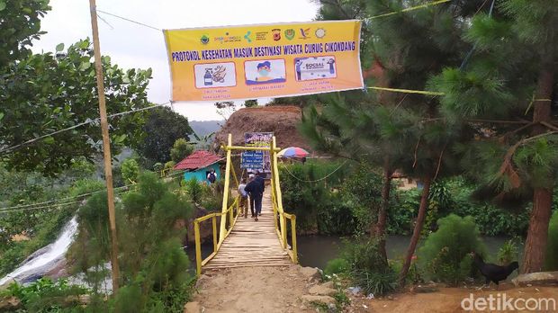 Curug Cikondang di Cianjur