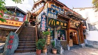 UNESCO biasanya mencatat kebudayaan khas dari suatu negara. Kali ini, McDonald’s di China tercatat di UNESCO karena bangunannya sarat akan budaya. Foto: MNC Lifestyle