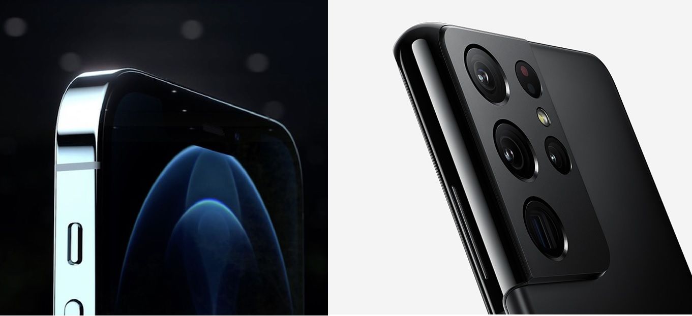 Galaxy S21 Ultra vs iPhone 12 Pro Max