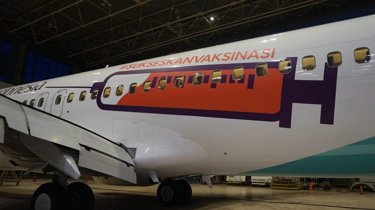 Garuda Ganti Jubah Tema Vaksin COVID-19
