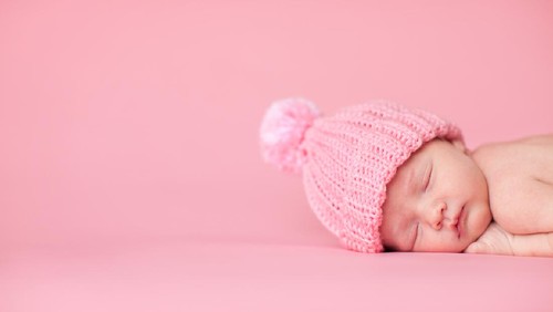 Ilustrasi bayi perempuan