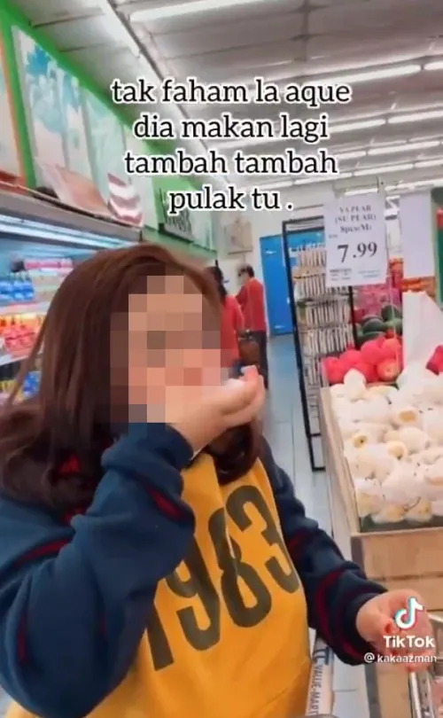Makan Bunga Es dari Freezer Supermarket, Wanita Ini Dikritik Netizen