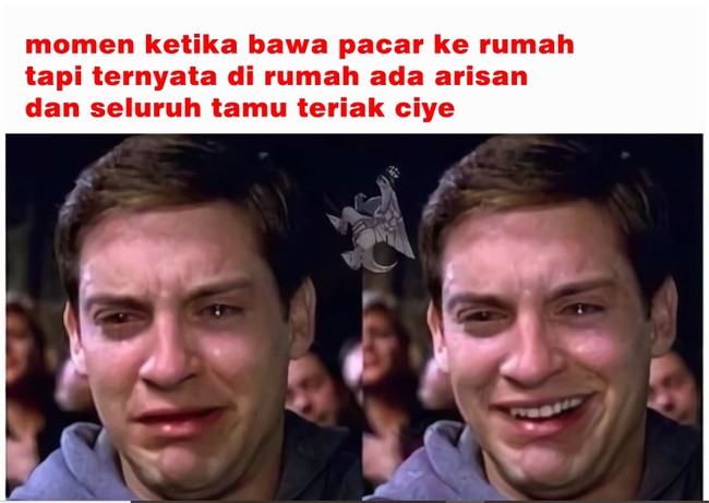 Kalau ini sih jadi awkward sekaligus malu deh. Rasanya kayak langsung pengin cepat-cepat menghindar. Foto: Instagram