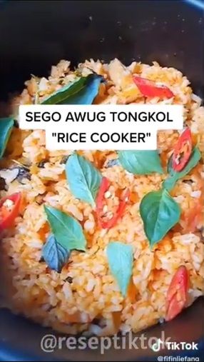 Masak Nasi Ikan Tongkol Pakai Rice Cooker