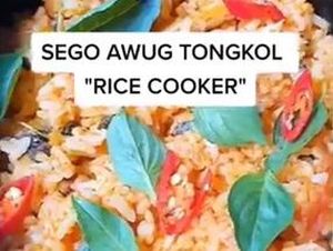 Praktis! Masak Nasi Ikan Tongkol Sedap Pakai Rice Cooker