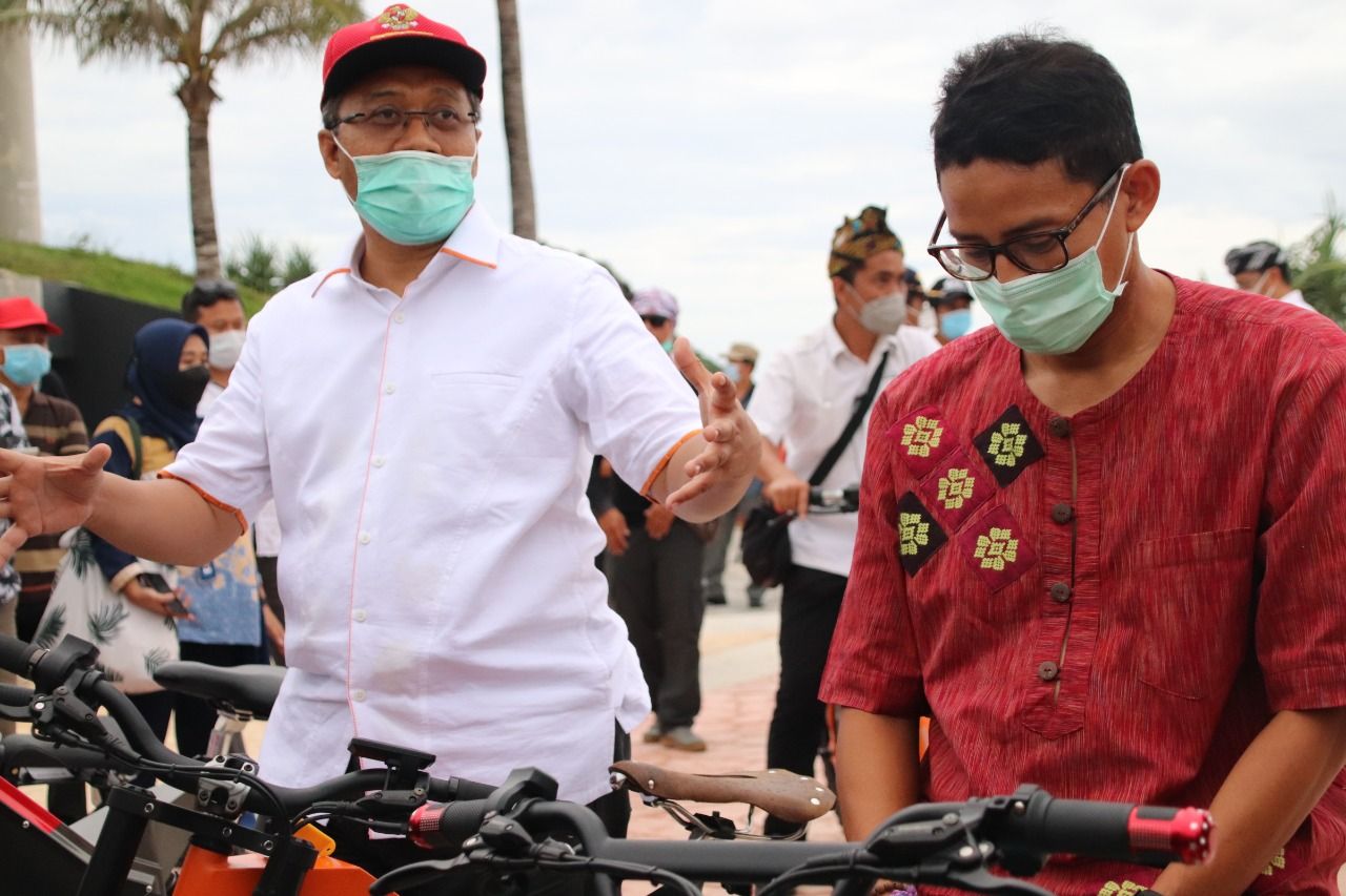 sandiaga di Mandalika