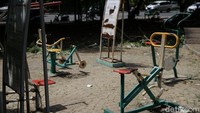 Sejumlah fasilitas tampak tidak terawat.