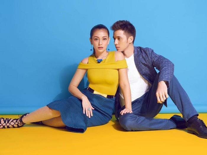 kebersamaan Celine Evangelista dan keluarganya