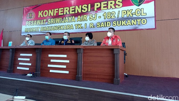 Jumpa pers RS Polri (Sachril/detikcom)