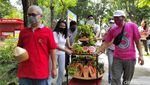 Manohara dan Dian Dapat Gunungan Buah