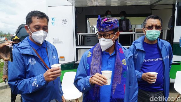 Menparekraf Sandiaga Uno kunker ke Lombok
