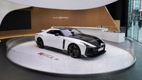 Nissan memamerka GT-R50 yang dikembangkan Italdesign di Nissan Crossing di Tokyo. Foto: Dok. Nissan