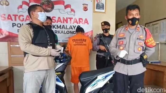 Pencuri Motor di Tasikmalaya