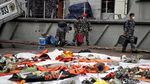 10 Hari Evakuasi, KRI Rigel Bersandar di Posko Darurat SJ-182