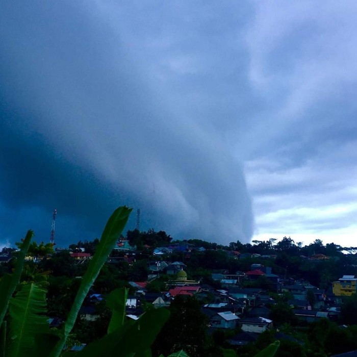 Awan cumulonimbus di Ambon (Dok Istimewa)