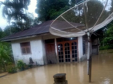 Banjir di Aceh Timur (dok. Istimewa)