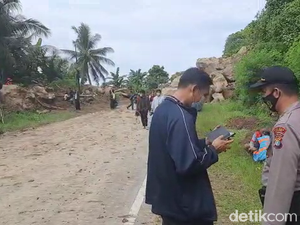 Sempat Terputus Lagi, Akses Jalan Majene-Mamuju Sudah Bisa Dilalui