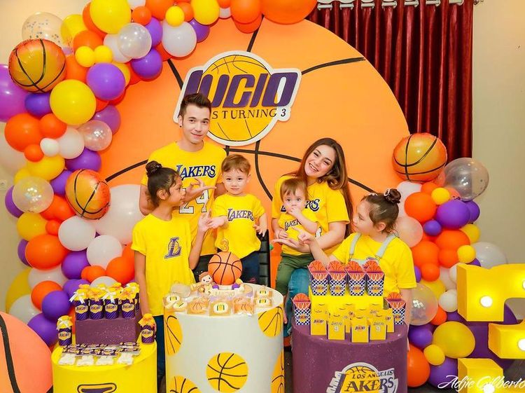 Kompaknya Celine Evangelista dan Stefan William Saat Rayakan Ultah Anak