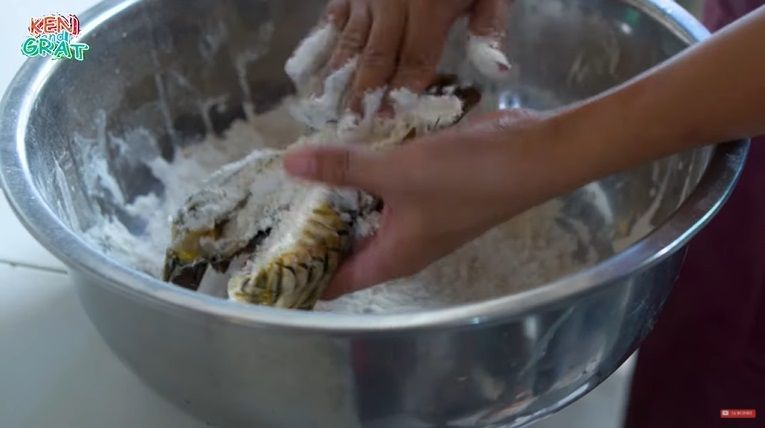 Lobster Goreng Tepung yang Unik