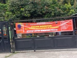 Satu Pedagang Meninggal Positif Corona, Pasar di Blitar Ditutup 3 Hari