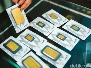 Cek! Harga Emas Hari Ini dari 0,5 Gram-1 Kg Turun Lagi Nih
