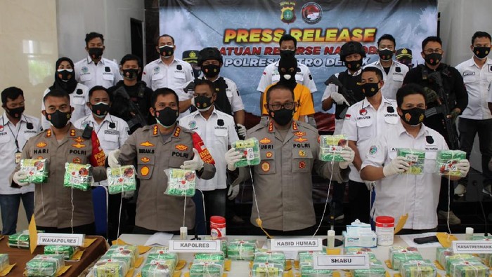 Polisi gagalkan penyelundupan sabu di hotel di Padang, Sumbar