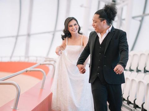 prewedding Arie Kriting dan Indah Permatasari